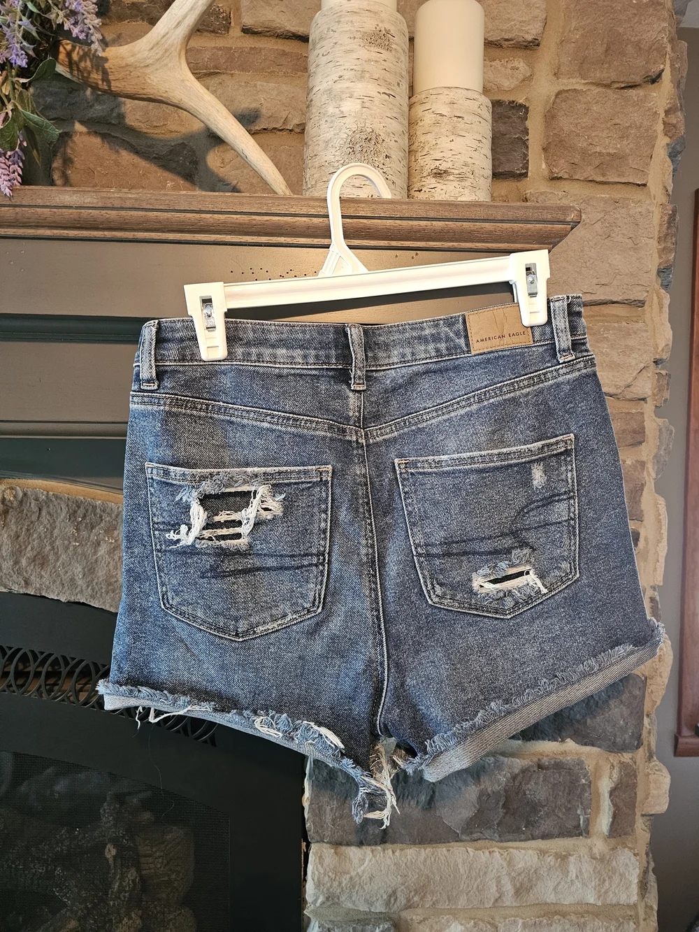 American Eagle Outfitters Women’s Blue Stretch Denim Jeans